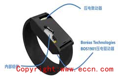 Boréas压电触感马达HD触觉反馈技术应用到运动手环和智能手表