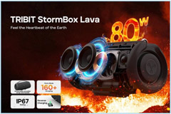 TRIBIT发布StormBox Lava音箱：集强劲音效、卓越性能与便携性于一体