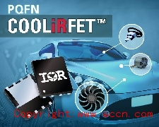 IR推出汽车级COOLiRFET功率MOSFET AUIRFN8403