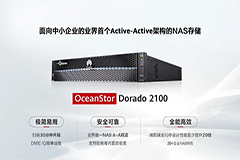 业界首款，华为推出面向中小企业的全闪存 NAS 存储 OceanStor Dorado 2100