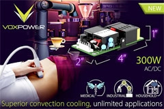 Vox Power Ltd － 最新发布EIRE300系列开放式AC－DC电源