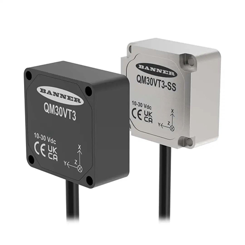 全面了解机器健康状况、减少停机时间、简化预测性维护——邦纳QM30VT3系列振动温度传感器重磅发布！