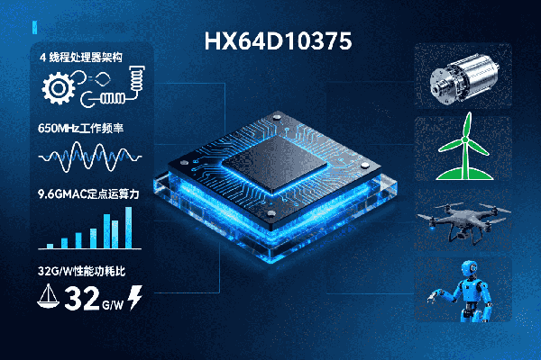 国产高端 DSP 芯片新突破－－苏州洪芯 HX64D10375DSP 芯片实现量产并精准对标国际旗舰芯片