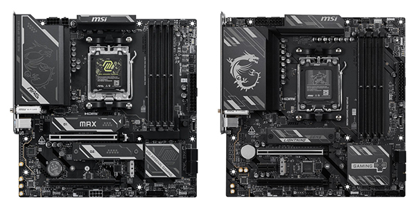 微星上线 MAG B850M GAMING PRO MAX WIFI 主板，采用 MAG 化设计语言