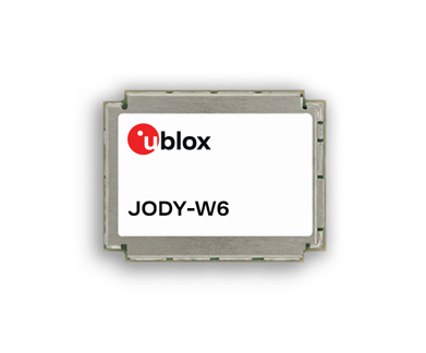 u－blox推出JODY－W6，为工业物联网带来安全的三频Wi－Fi™ 6E连接